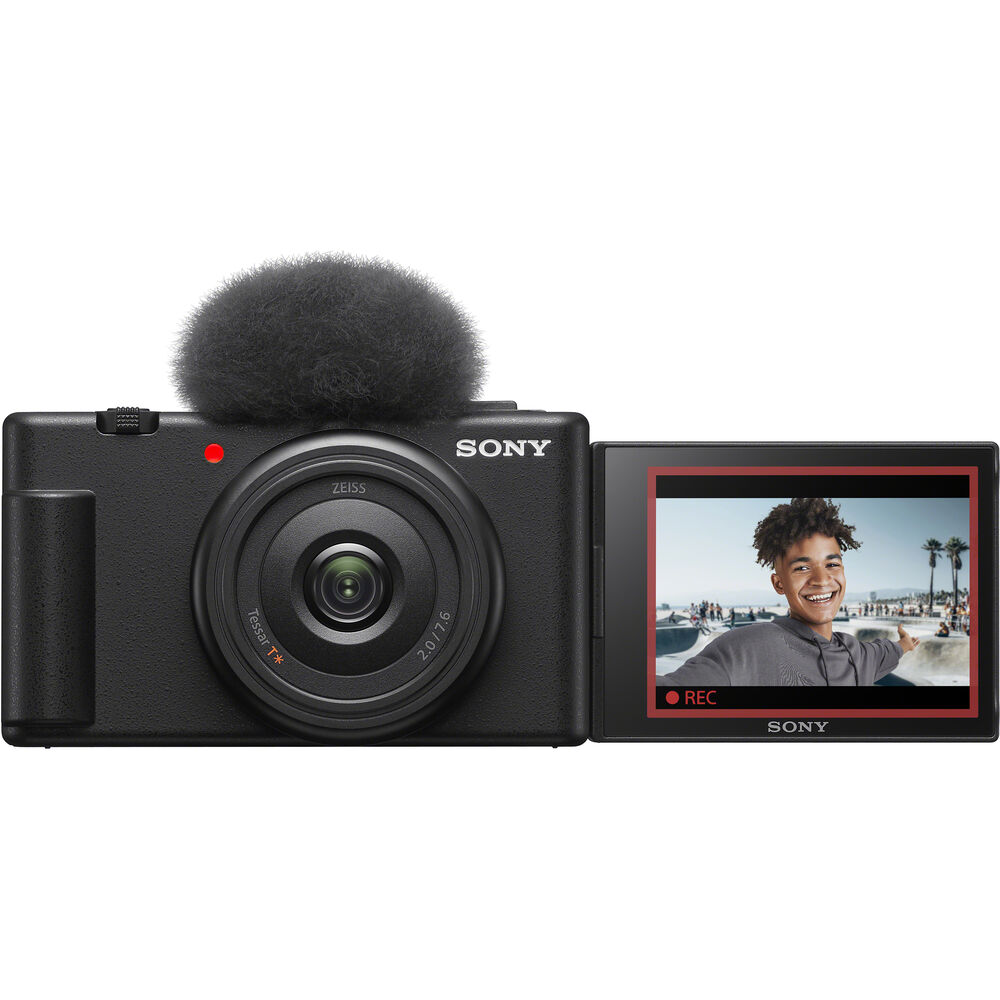 [ZV1FBDI.EU] Sony ZV-1F Vlog Kamera (Siyah)