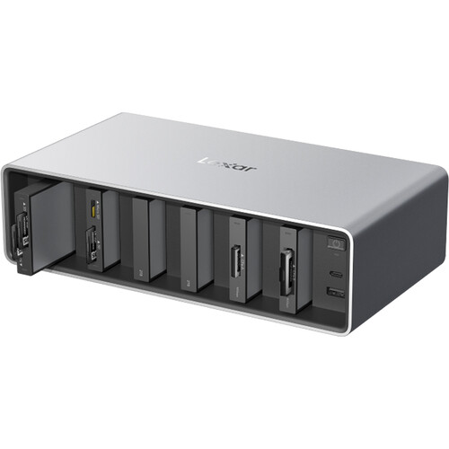 LEXAR Professional Workflow Thunderbolt 4 Dock (6 Modül Yuvalı)