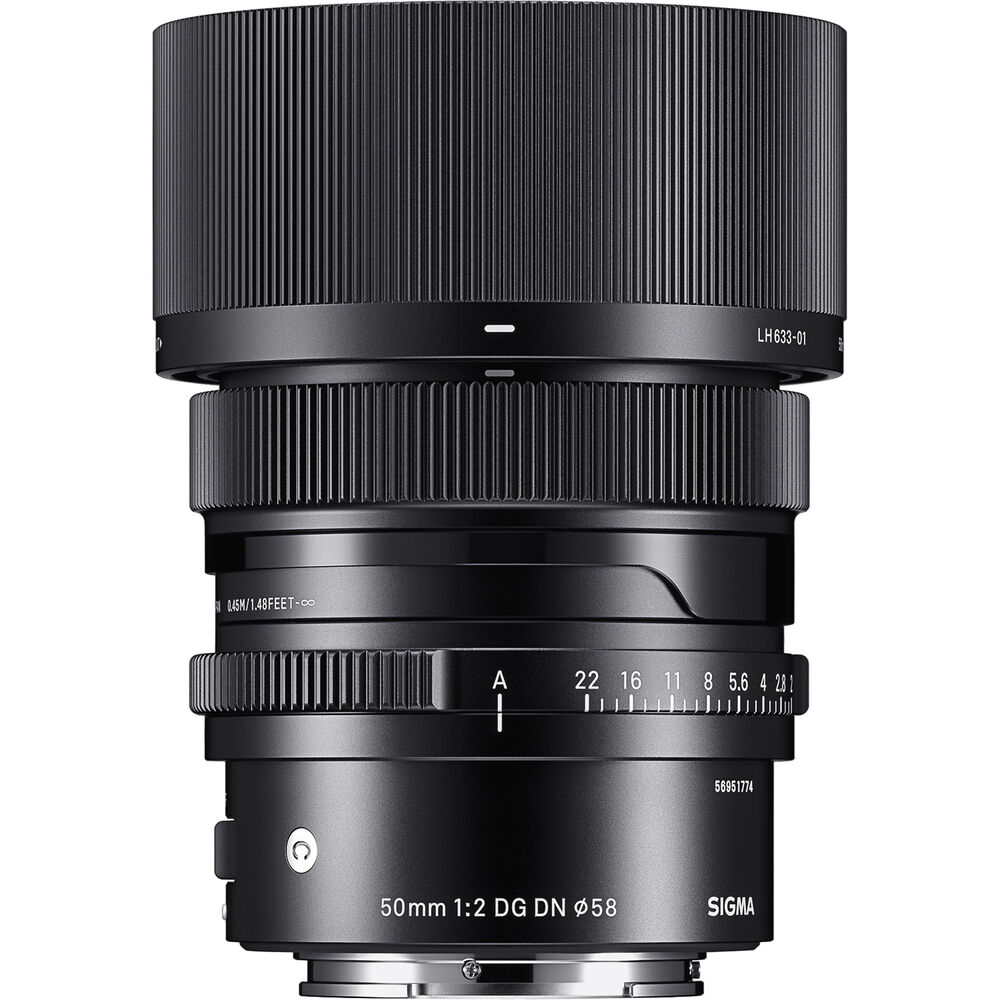 SIGMA 50mm f/2 DG DN Contemporary Lens (Sony E Mount)