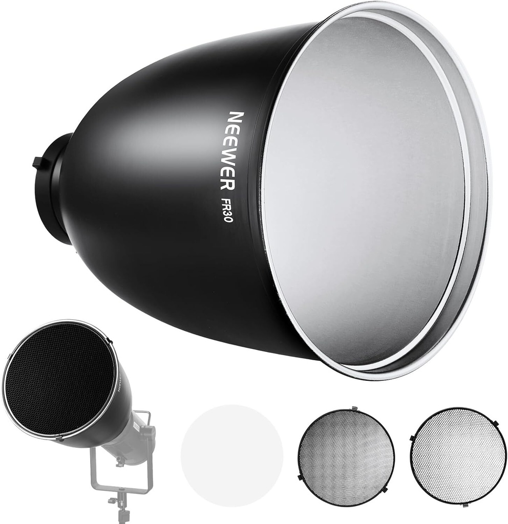 [NWR-FR30] NEEWER FR30 11.6'' 29.5cm Deep Focus Reflektör ve Petek Seti