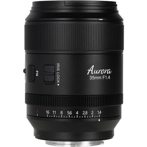 [AU35-L] Sirui AURORA 35mm F1.4 Auto-Focus Lens (L Mount, Siyah)