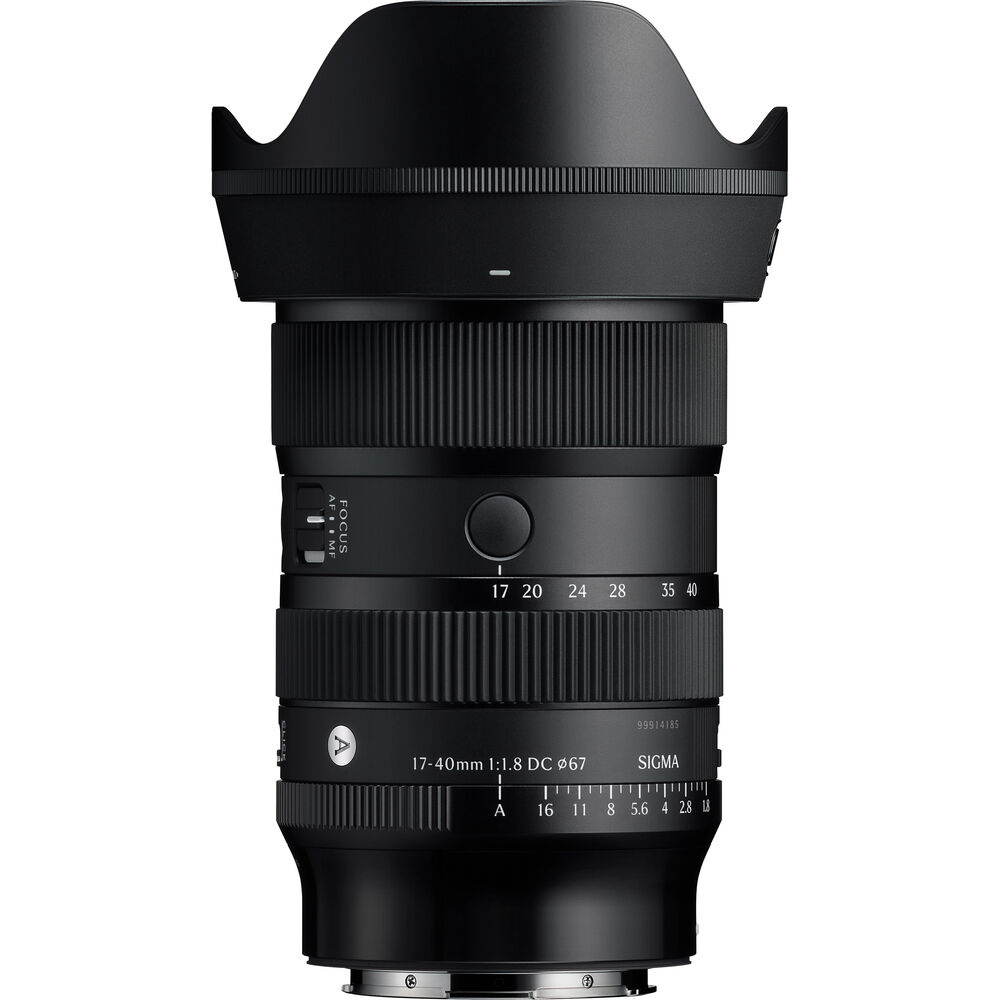 [214972] SIGMA 17-40mm f/1.8 DC Art Lens (Canon RF Mount)