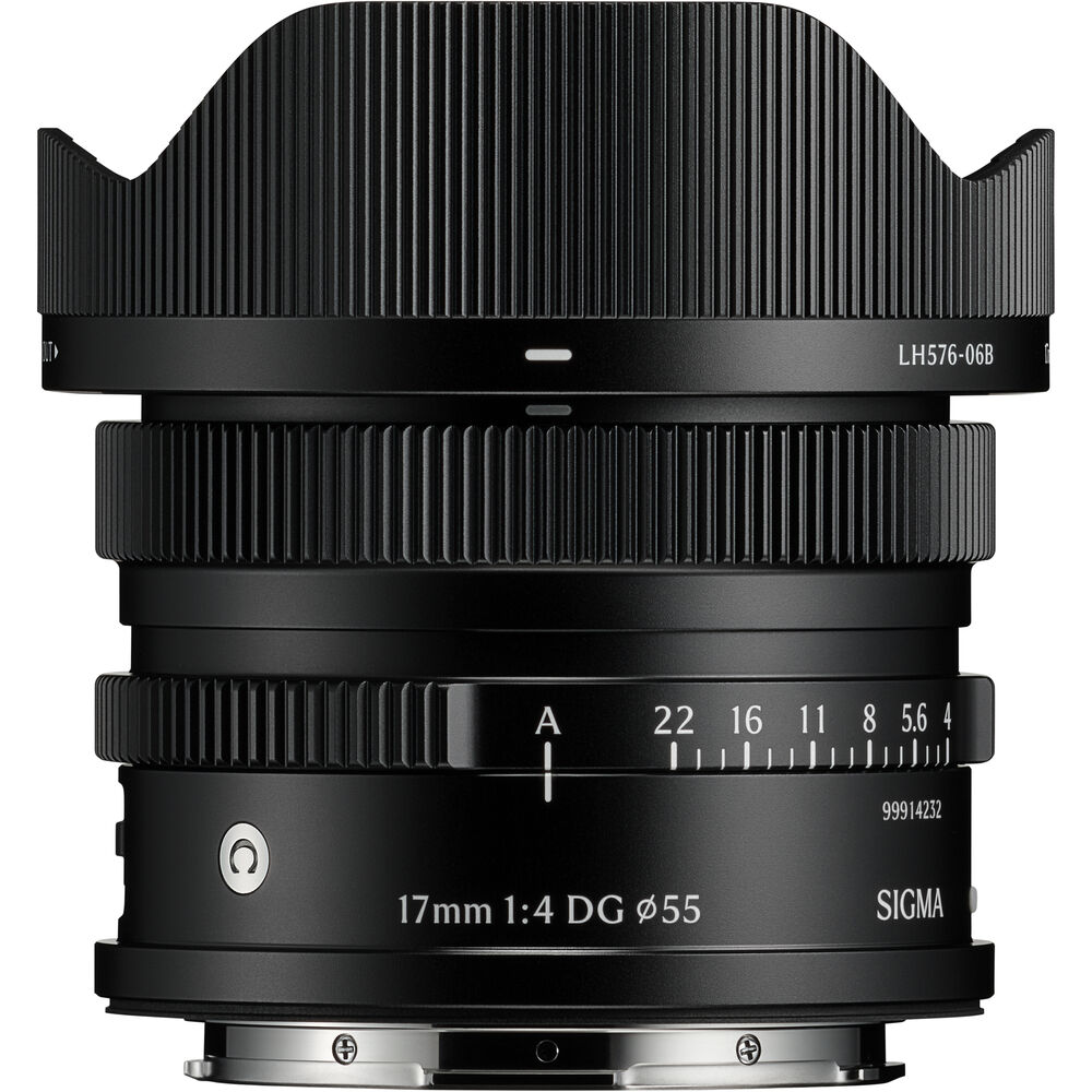 SIGMA 17mm f/4 DG Contemporary Lens Black (L Mount)