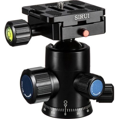 [G-10KX] Sirui G‑10KX Tripod Kafası – Arca‑Swiss Uyumlu Profesyonel Ball Head