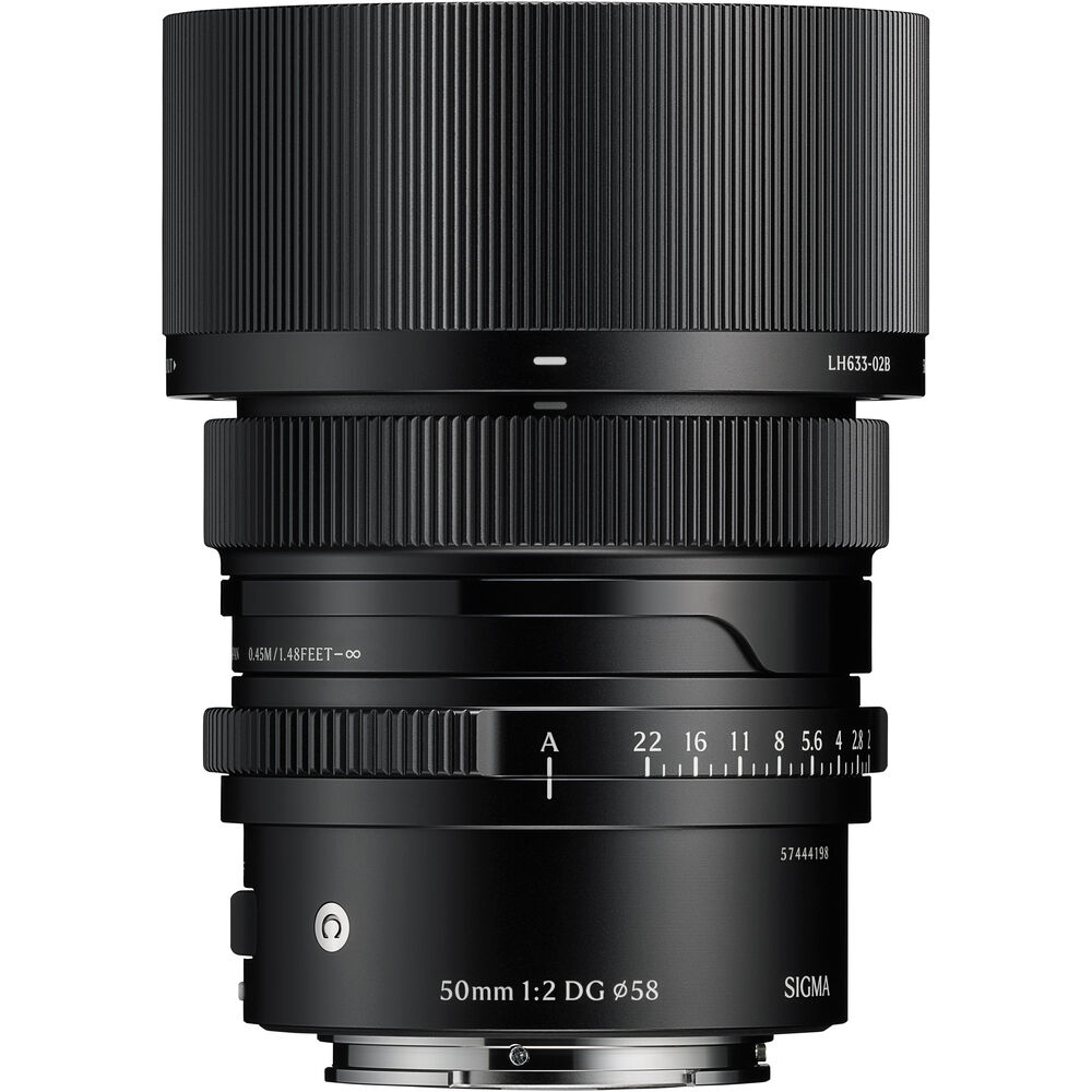 SIGMA 50mm f/2 DG Contemporary Lens Black (L Mount)