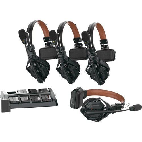 [HL-Solidcom C1 Pro-4S] Hollyland Solidcom C1 PRO 4S Profesyonel Kablosuz Intercom Sistemi (4 Kullanıcı)
