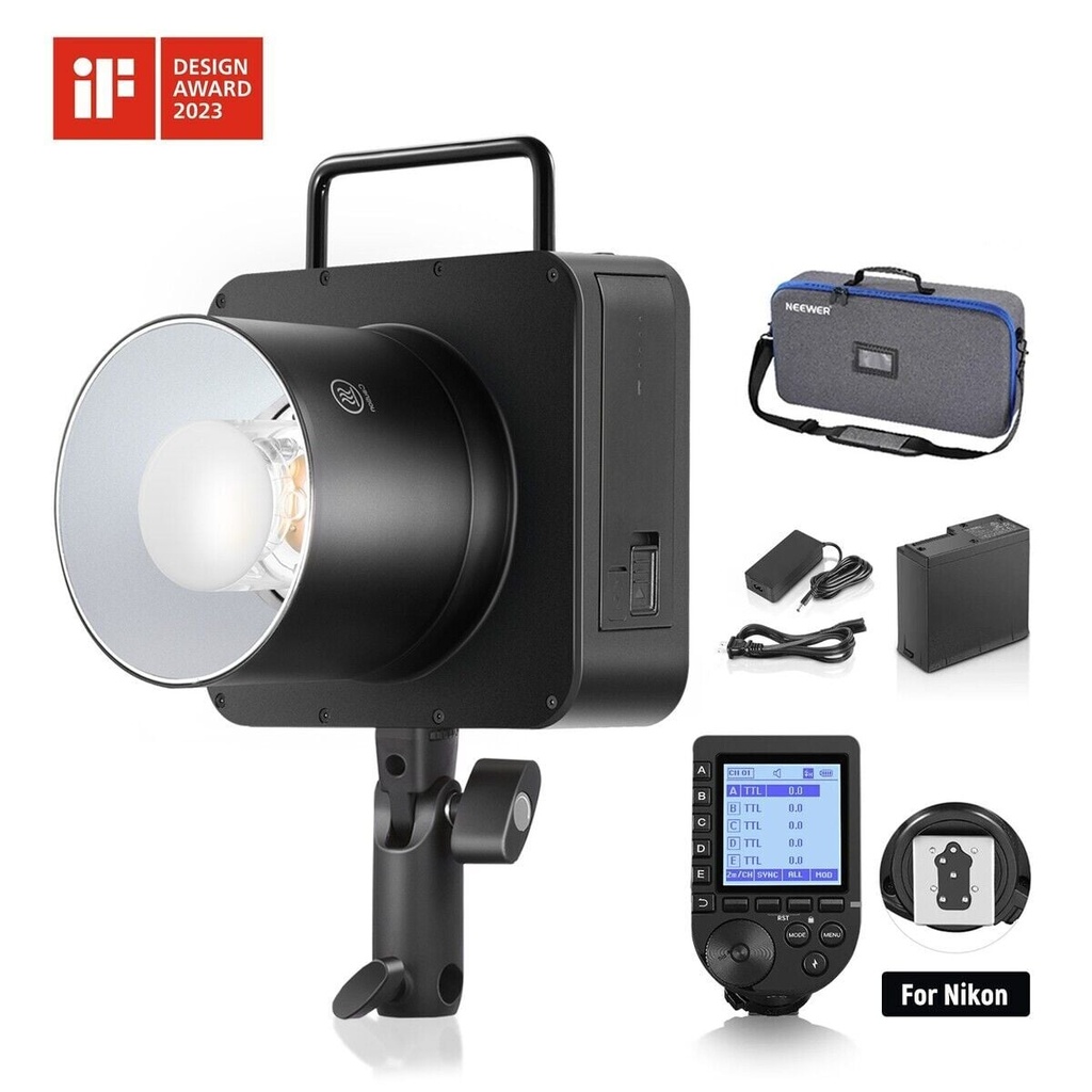 [Q4-SONY] Neewer Q4 400W Akülü Flaş + QPRO-S Tetikleyici