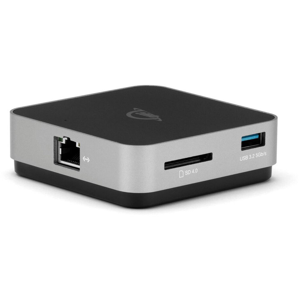 [OWCTCDK6P2SG] OWC 6-Port Travel Dock 100W- Space Gray (ethernet)