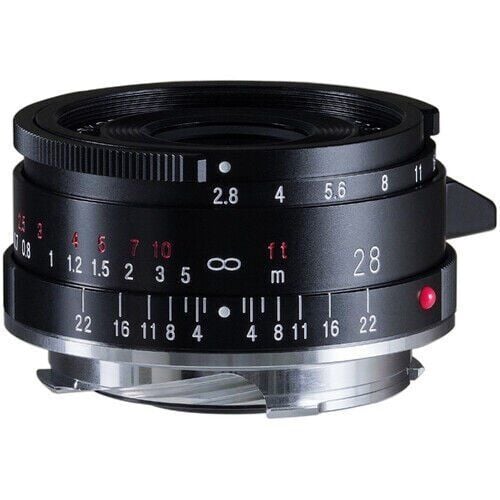 [BA379E] Voigtlander Color-Skopar 28mm F2.8 Type II Aspherical Leica M Mount Lens (Siyah)