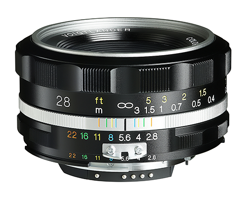 Voigtländer Color-Skopar 28mm F2.8 SL-II S Nikon AI-S F Mount Lens