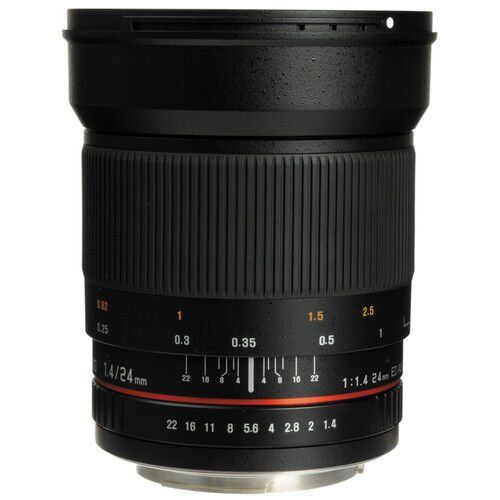 [SY24M-A] Samyang 24mm F1.4 ED AD UMC Full Frame Sony A Mount Lens