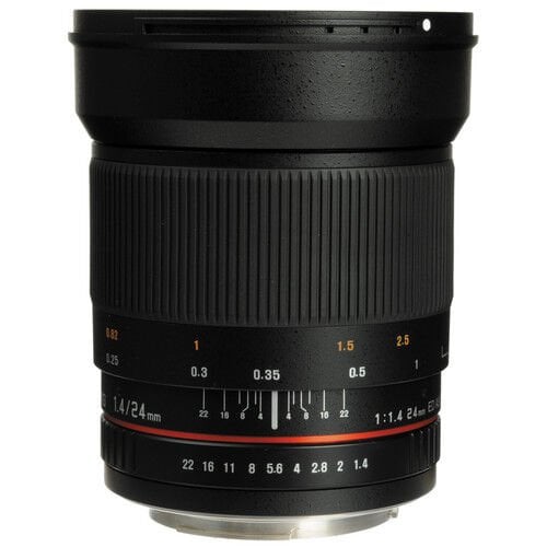[SY24M-C] Samyang 24mm F1.4 ED AD UMC Full Frame Canon EF Mount Lens