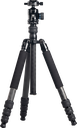 Sirui MT‑2204+MT‑20 Carbon Fiber Tripod Kiti – 15 Kg Yük Kapasiteli Ball Head Tripodu