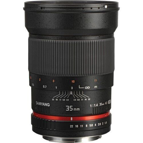 [SY35M-EF] Samyang 35mm F1.4 AS UMC Full Frame Canon EF Mount Lens