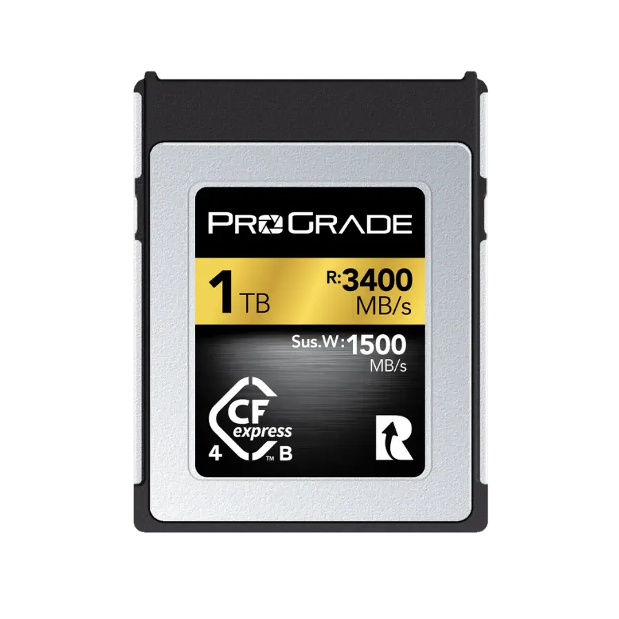 [6LEBD9SC4T] ProGrade Digital 1TB Gold CFexpress 4.0 Type B Hafıza Kartı
