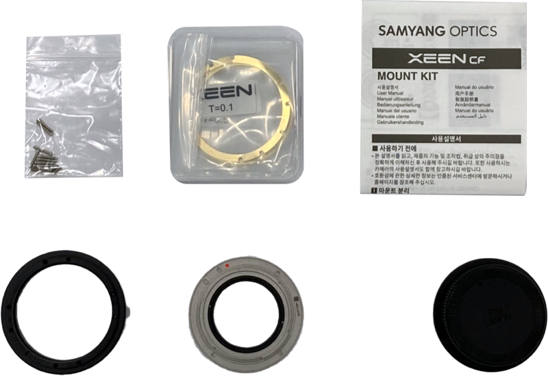 [XNCFMOUNT-E] XEEN CF Lens Mount Değişim Kiti (Sony E Mount)
