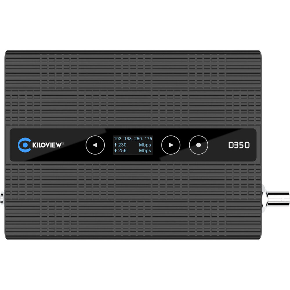Kiloview D350 4K Full NDI&NDI-HX/SRT/RTSP/HLS to SDI/HDMI Decoder/Multiviewer