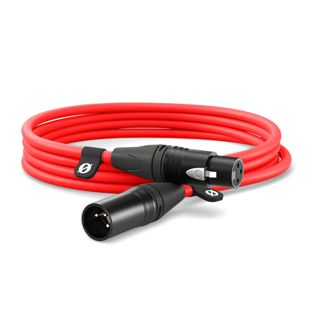 [7294] RØDE RODE XLR-CABLE (3 mt) - Kırmızı - 3
