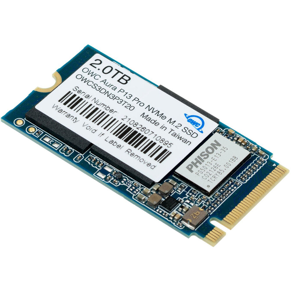 [OWCS3DN3P3T20] OWC 2TB Aura P13 Pro NVMe M.2 2242 SSD