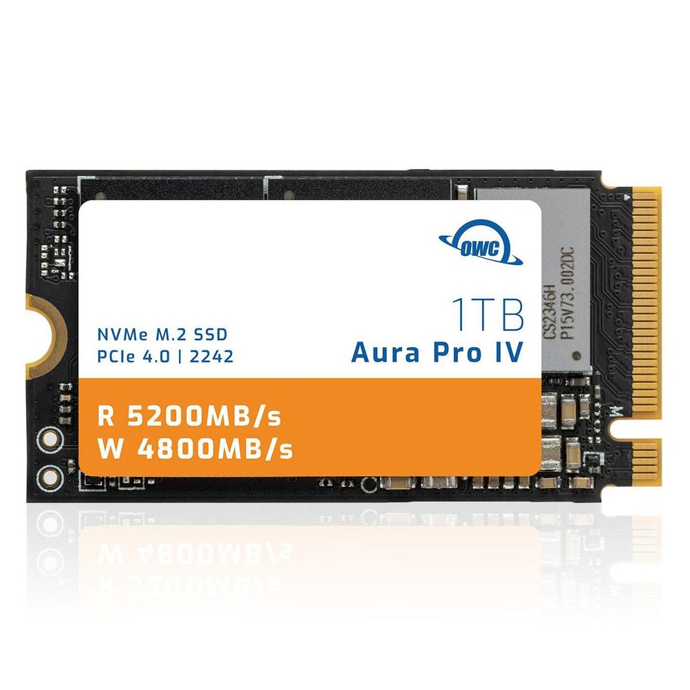 [OWCSP4P4T2PT01] OWC 1TB Aura Pro IV PCIe 4.0 NVMe M.2 2242 SSD
