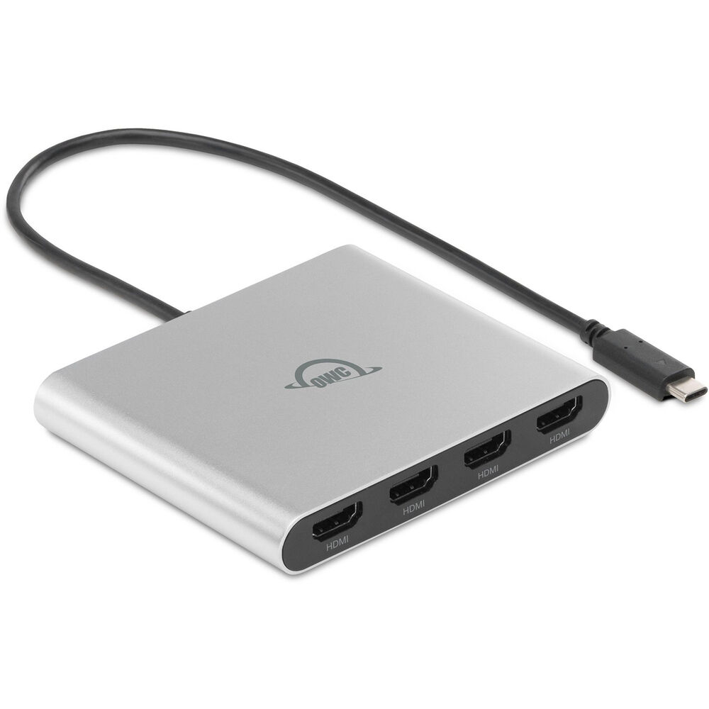 [OWCCADPDL4HDMI] OWC USB-C Quad HDMI 4K Display Adapter with DisplayLink