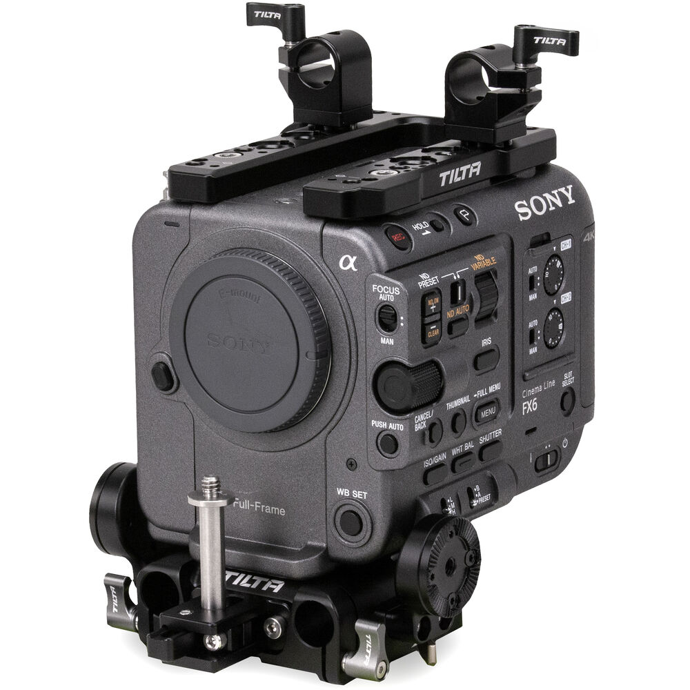 Tilta Camera Cage For Sony Fx6 Basic Kit Without Battery Plate    (ES-T20-A)