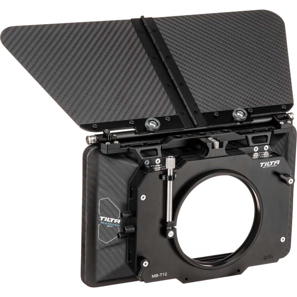 [170MB-T12-M95] Tilta 4*5.65 Carbon Fiber Matte Box (Clamp-On With 95Mm Back ( MB-T12-M95)