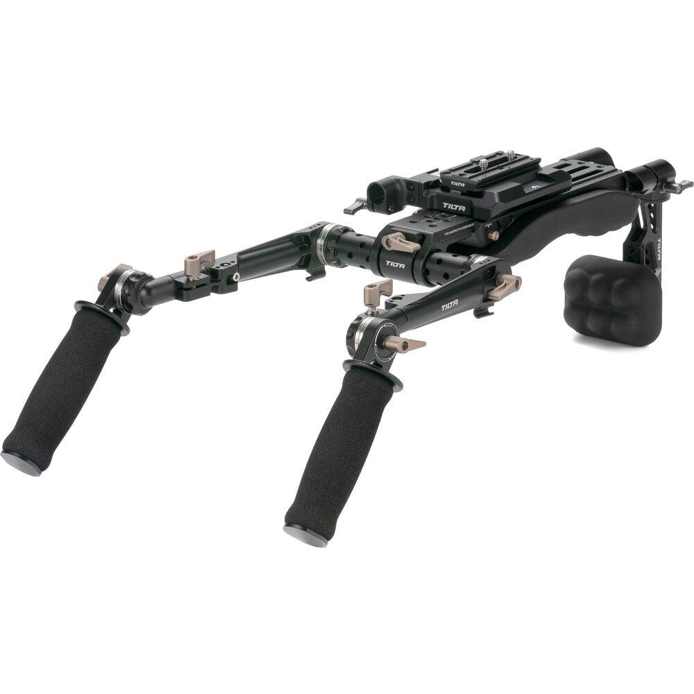 [170TA-LSR-B] Tilta Lightweight Shoulder Rig - Black (TA-LSR-B)