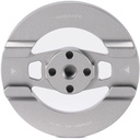 Tilta Universal Magnetic Mounting Bracket 1/4" 20 - Titanim Gray - (TA-UMM-1420-TG)