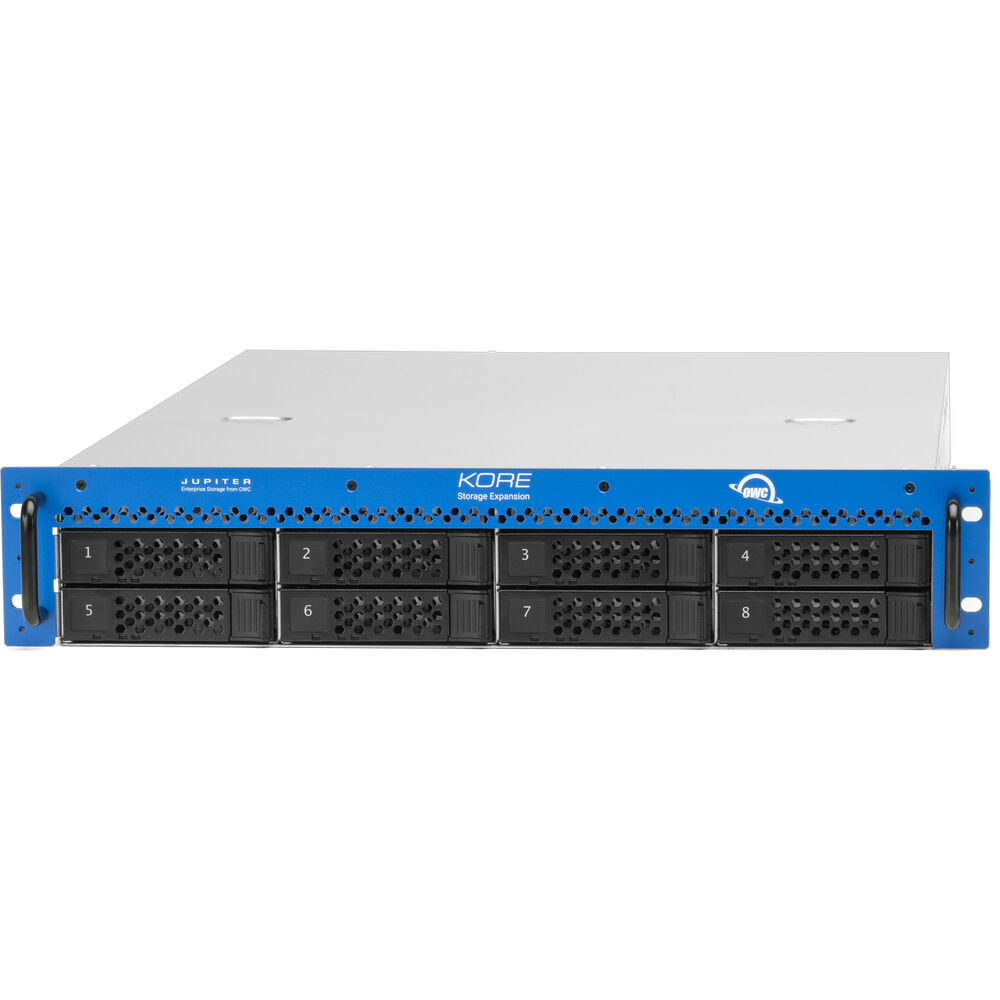 OWC Jupiter Kore 128TB 8-Bay NAS Expansion Unit
