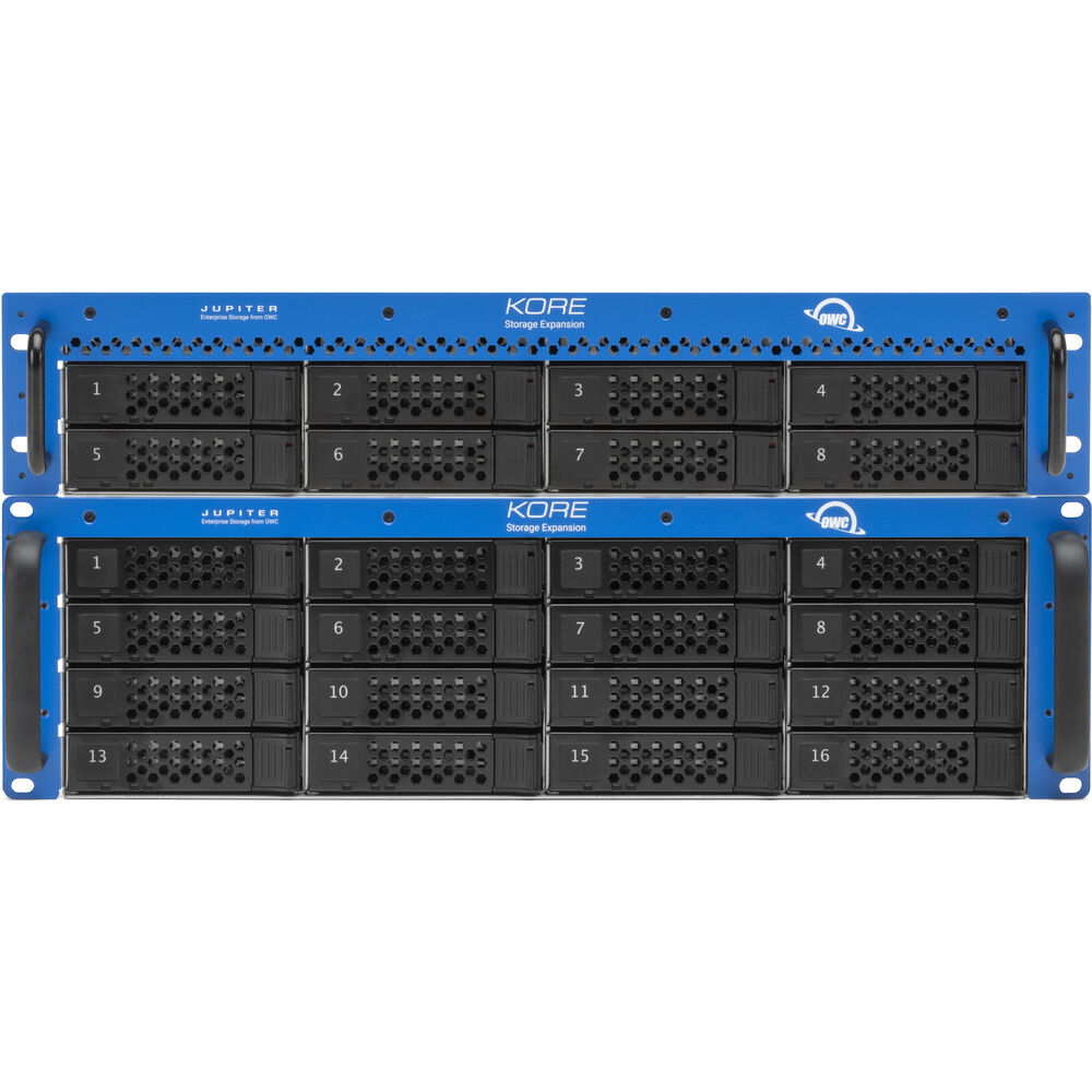 OWC Jupiter Kore 64TB 16-Bay NAS Expansion Unit