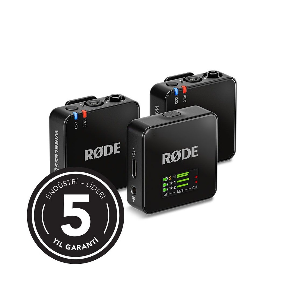 [7781] RØDE Wireless GO (Gen 3) - Siyah