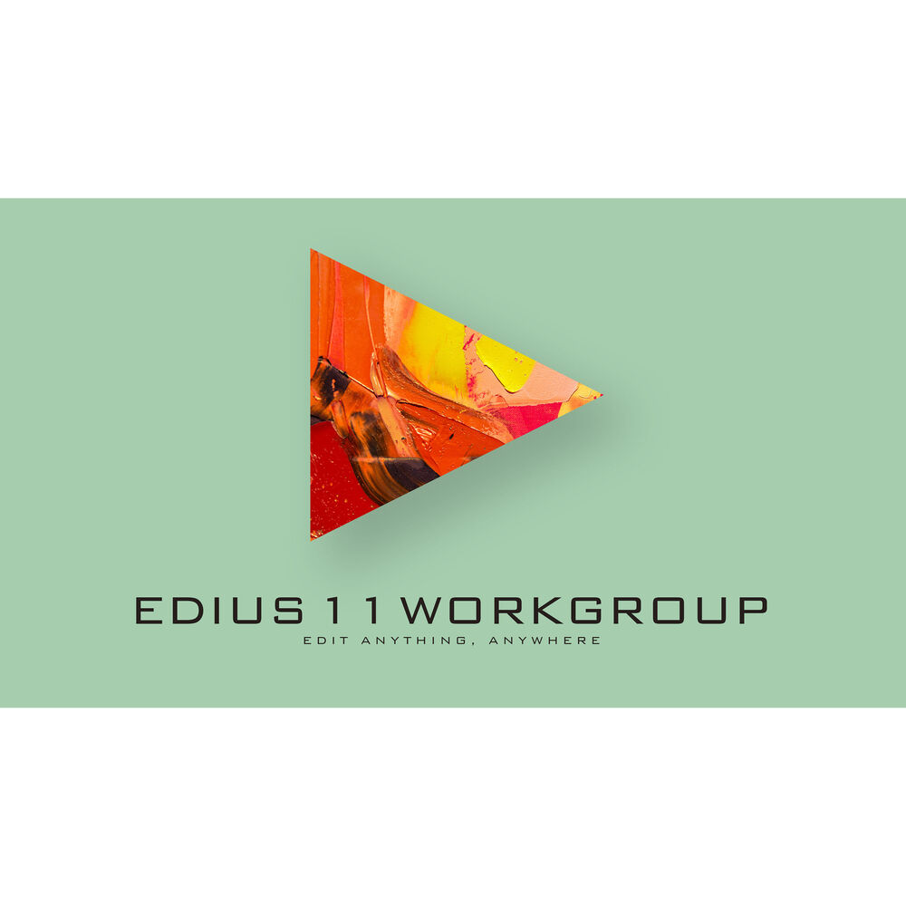 [EW11-STD-W] Grass Valley EDIUS 11 Workgroup Doğrusal Olmayan Video Kurgu Yazılımı