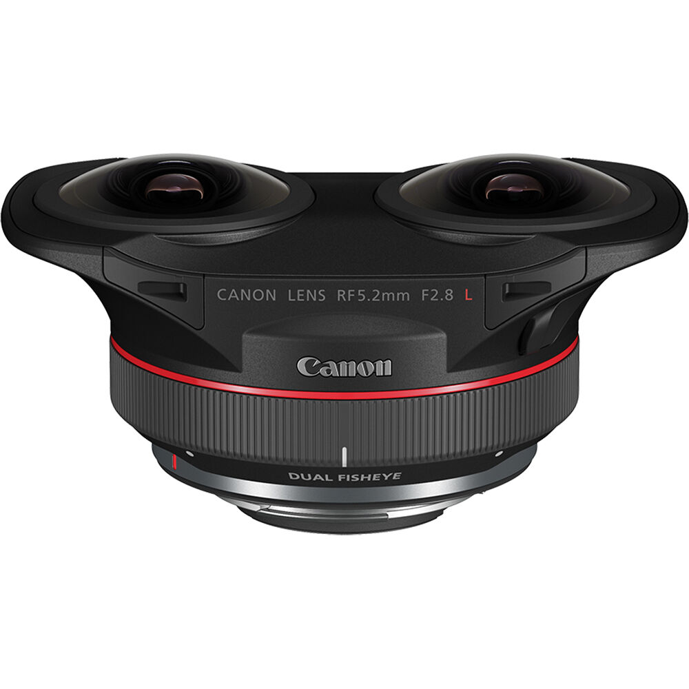 Canon RF 5.2mm F2.8 L Dual Fisheye 3D VR Lens