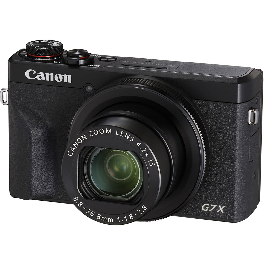 Canon PowerShot G7X Mark III Kompakt Dijital Kamera - Siyah