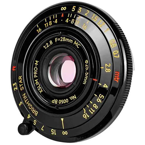 [BR2828LMB] Brightin Star MF 28mm F2.8 LM Black Full-frame