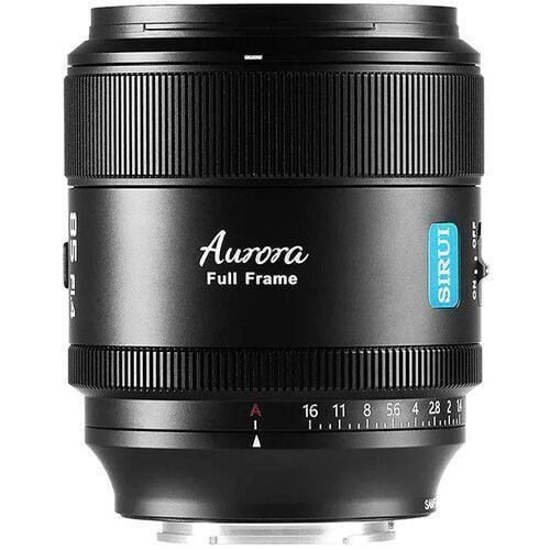 Sirui AURORA 85mm F1.4 Auto-Focus Lens (Z Mount, Siyah)