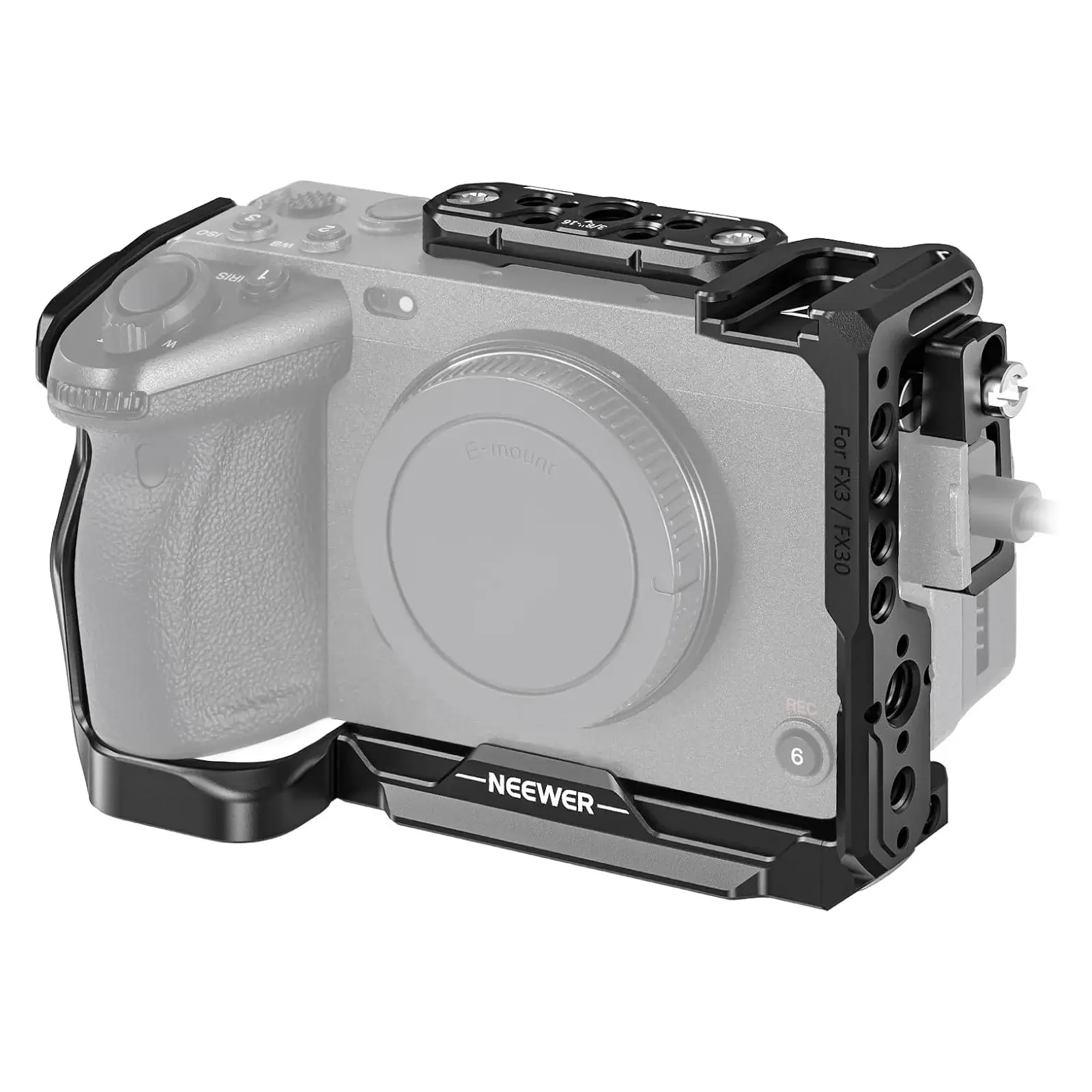 [NWR-CA011] Neewer CA011 Sony FX30 / FX3 Uyumlu Kafes / Kablo Tutucu
