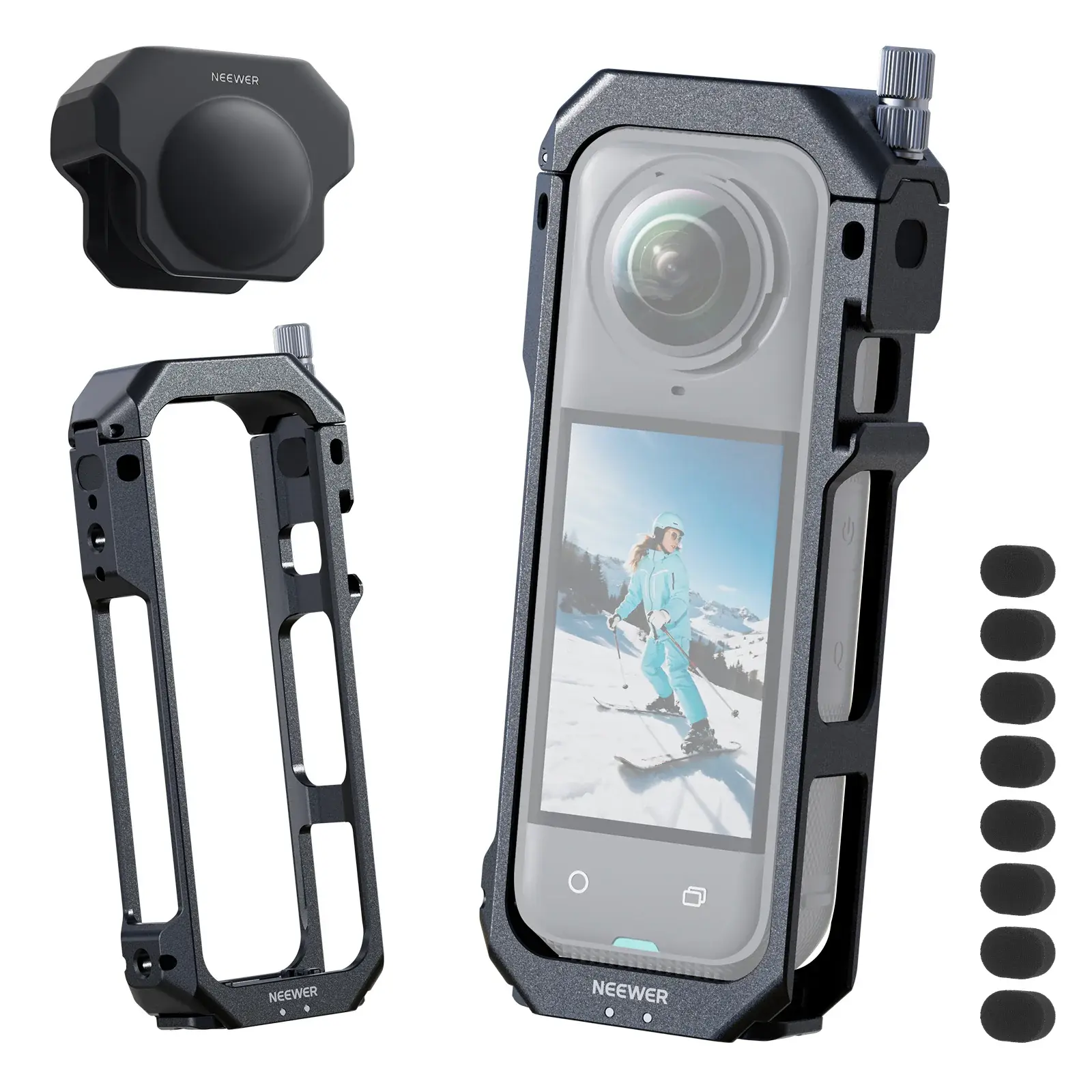 [NWR-AC033] Neewer AC033 Insta360 X5 İçin Kamera Kafesi