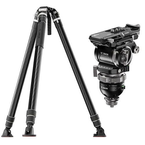 [TVC16575R7] YC Onion Pineta Lite & CB7 Cedar & Ground-Spreader Karbon Fiber Tripod Kit
