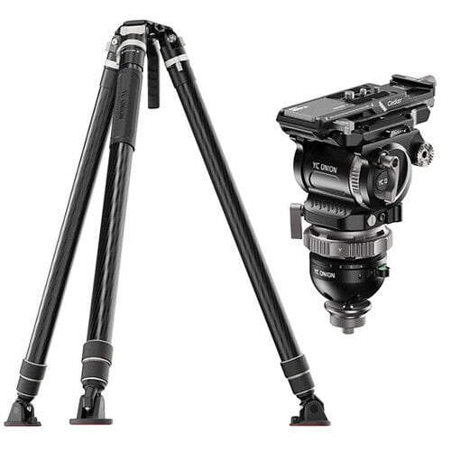 [TPCLCB7R] YC Onion Pineta Lite & CB7 Cedar Fluid Head Karbon Fiber Tripod Kit