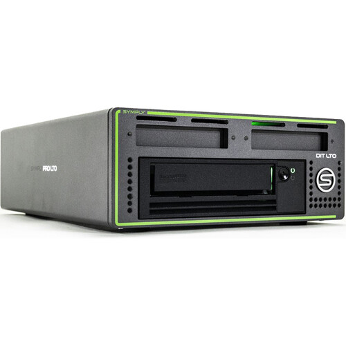 [SYDIT-DT3L8H1B-A0] Symply DIT Thunderbolt Desk-p LTO-8 HH TB3 & SAS Arayüz; Veri & Temizlik Kaseti; 2m Kablo 3Yr