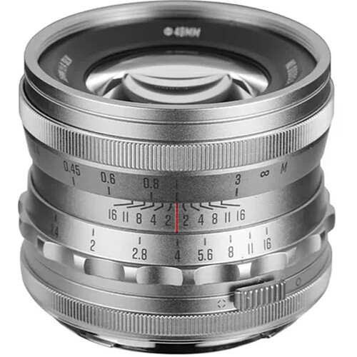 [BR3514LMS] Brightin Star MF 35mm F1.4 L Silver Full-Frame