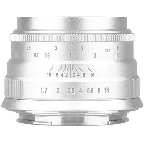 [BR3517FXS] Brightin Star MF 35mm F1.7 XF Silver APS-C