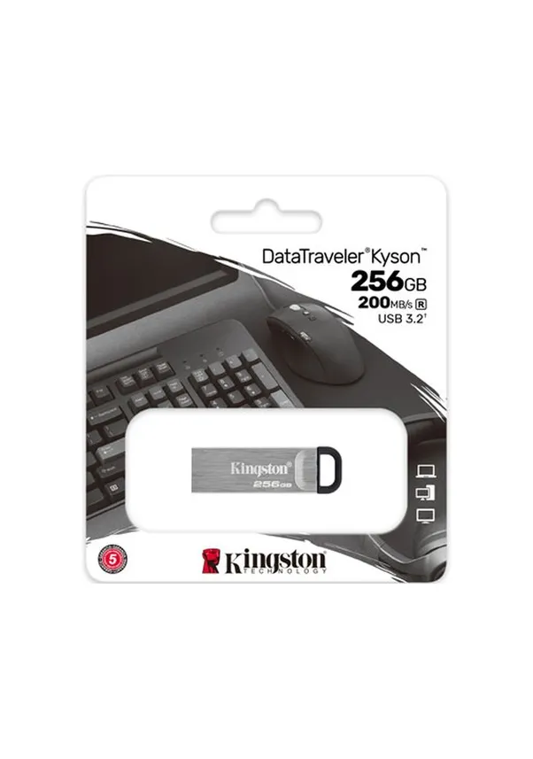 [DTKN/256GB] Kingston 256GB DT Kyson USB3.2 USB Bellek DTKN/256GB