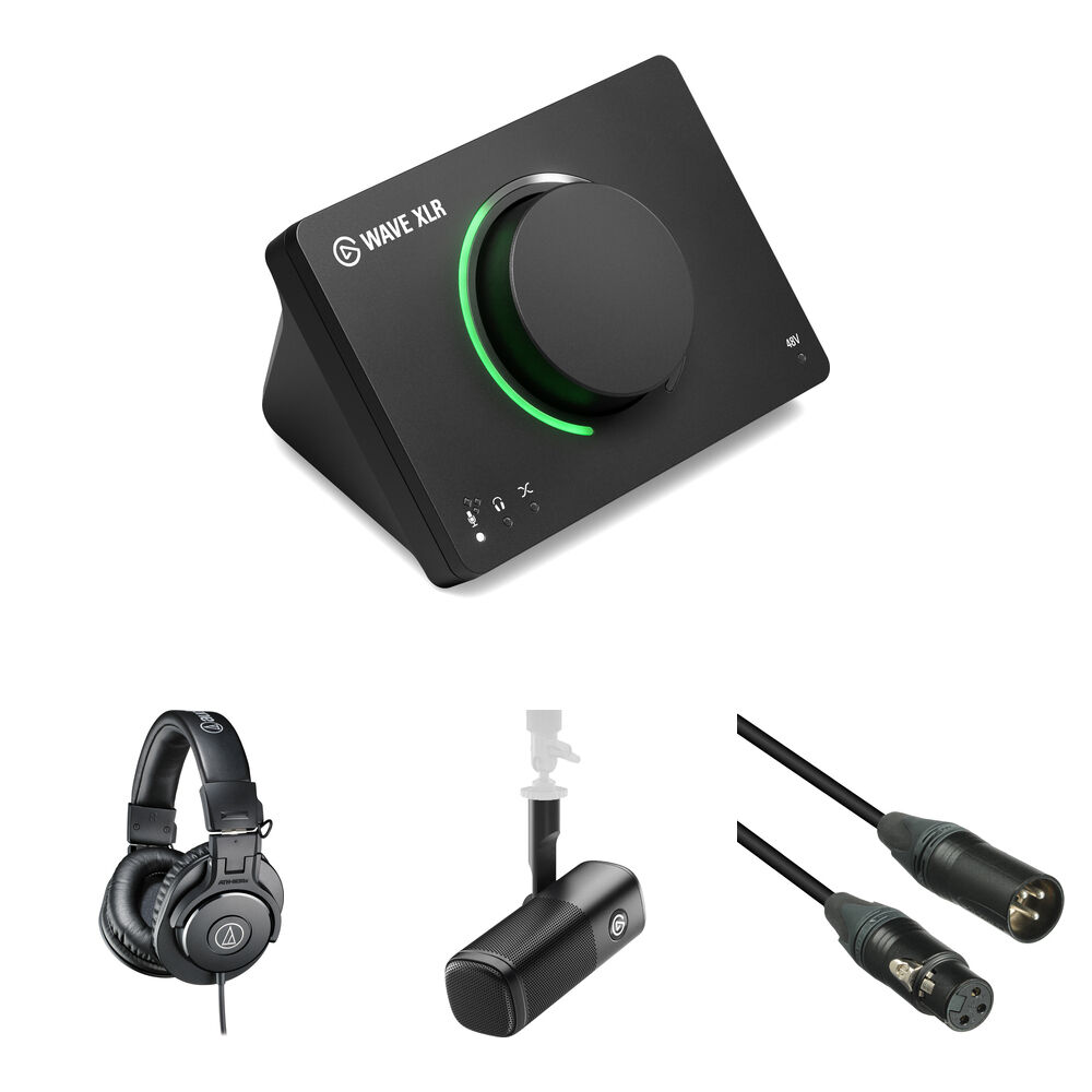 [10MAN9901] Elgato Wave XLR MK.2 USB-C Mikrofon Ses Arayüzü /10MAN9901