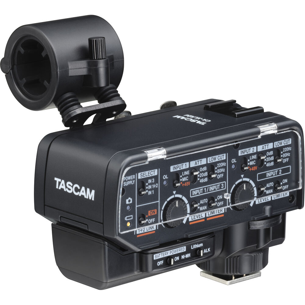 Tascam CA-XLR2D-AN 2 Kanal XLR Kamera Adaptörü (3.5mm Analog)