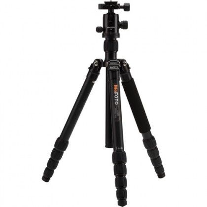 [160A-2350Q2K] Benro Mefoto A2350Q2K GlobeTrotter Aluminum Travel Tripod Kit (Black)
