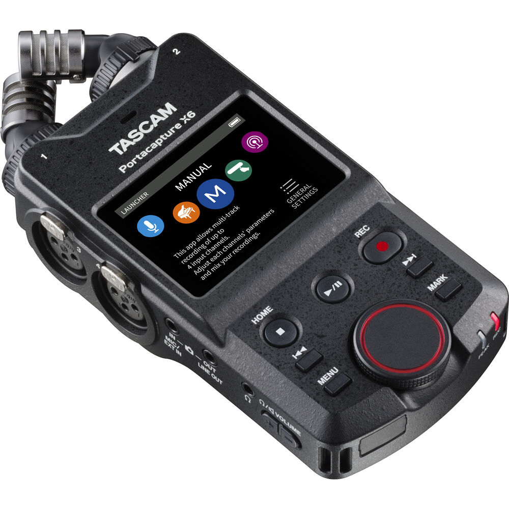 Tascam Portacapture X6 32-Bit Float Profesyonel Ses Kayıt Cihazı
