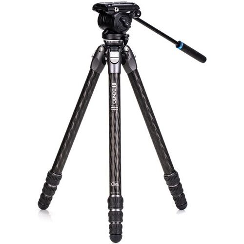 [160TTOR34CLVS4PRO] Benro Tortoise (Kaplumbağa)Karbon Video Tripod Kit Seri 3 - TTOR34CLVS4PRO